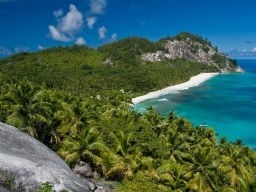 North Island  - View from the top of North Island with its beautiful nature and the lovely beaches.